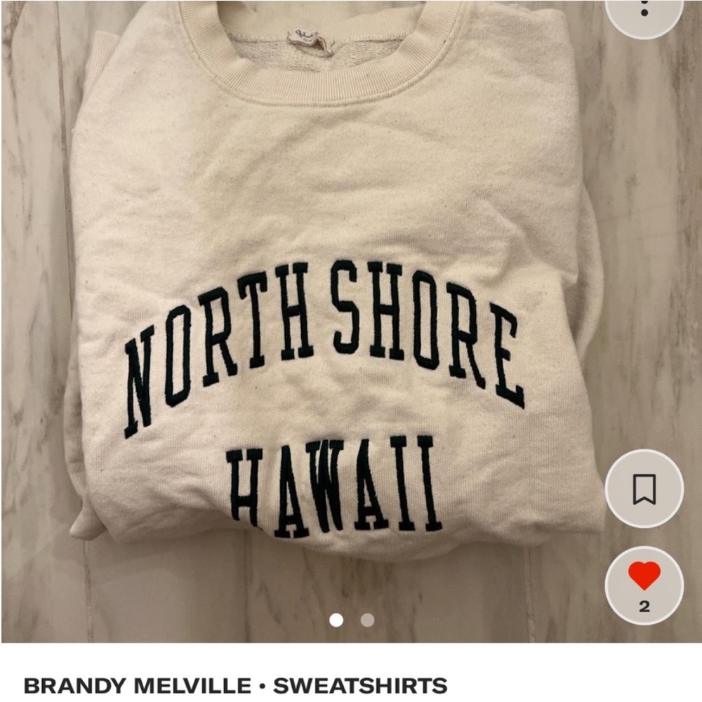 brandy melville sweatshirt
